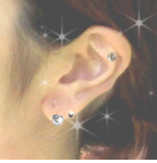 ピアス穴あけイメージ